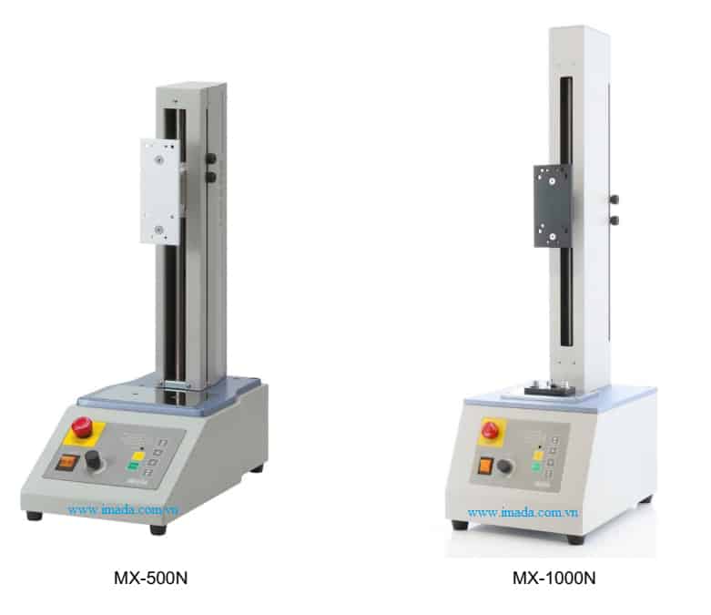 Vertical motorized tension - compression test stand MX serie