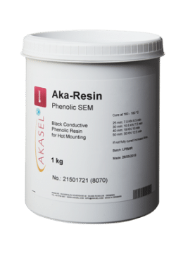 Résine pour montage à chaud