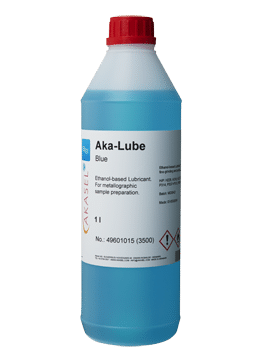 Lubrifiant métallographique bleu