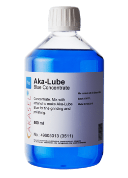 Lubrifiant métallographique bleu