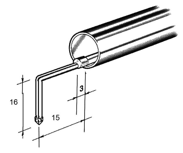 Palpeurs avec patin pour rugosimètres