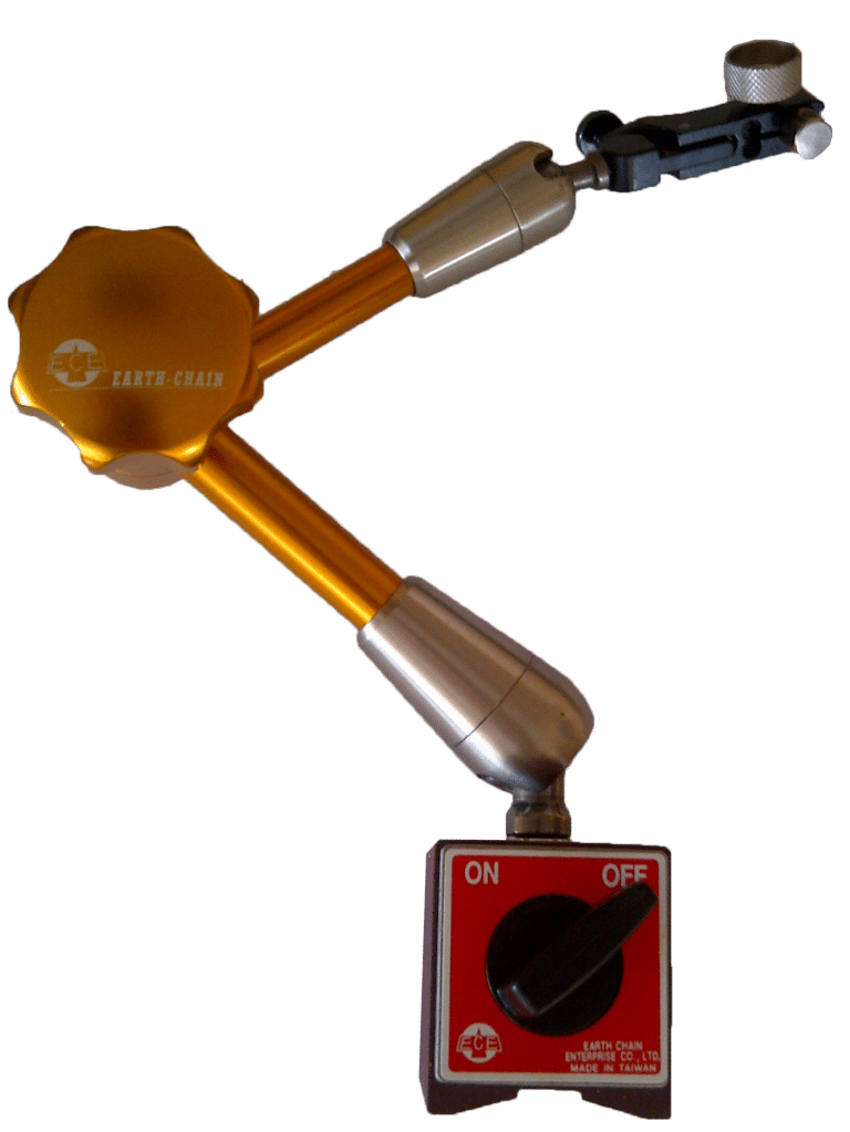 Support articulé à base magnétique, serrage centrale hydraulique ECE 300 B