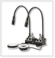 Eclairage pour microscope stéréoscopique