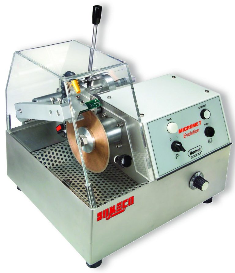 Micro-tronçonneuse métallographique manuelle 