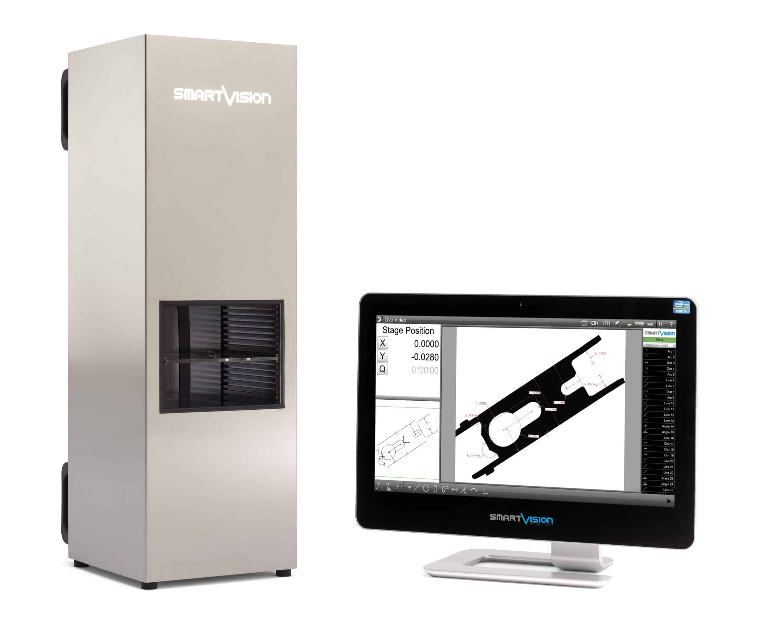 MACHINE VIDEO de mesure 2D plein champ - DESTOCKAGE instrument de démonstration
