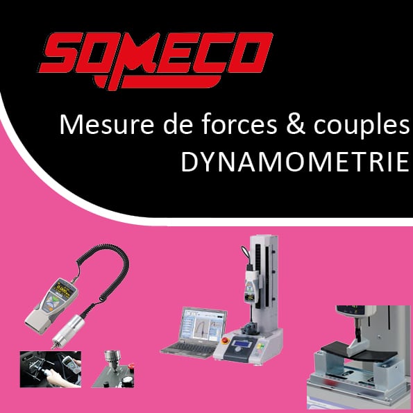 Catalogue SOMECO : Mesure de forces et couples, dynamométrie