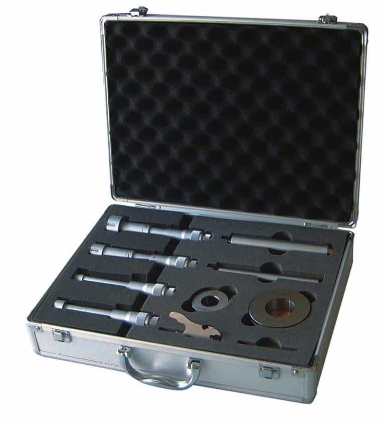 Coffret Micromètres d’intérieur ANALOGIQUE à 3 touches (alésomètre) - série 209