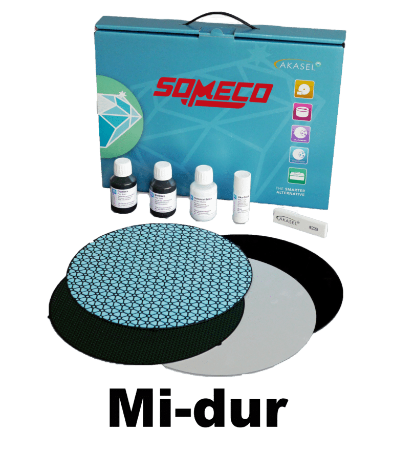 Set complet pour le polissage.