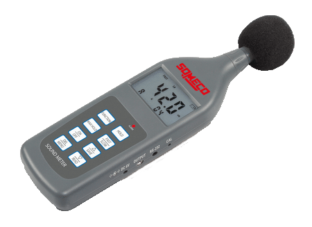 Sonomètre - classe II SU 130 pour mesure du bruit