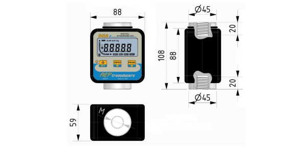Dynamomètre DNA2 dimension - SOMECO