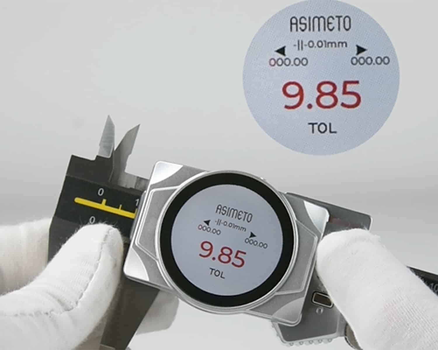 Pied à coulisse IP67 série 305-8 hors tolérance